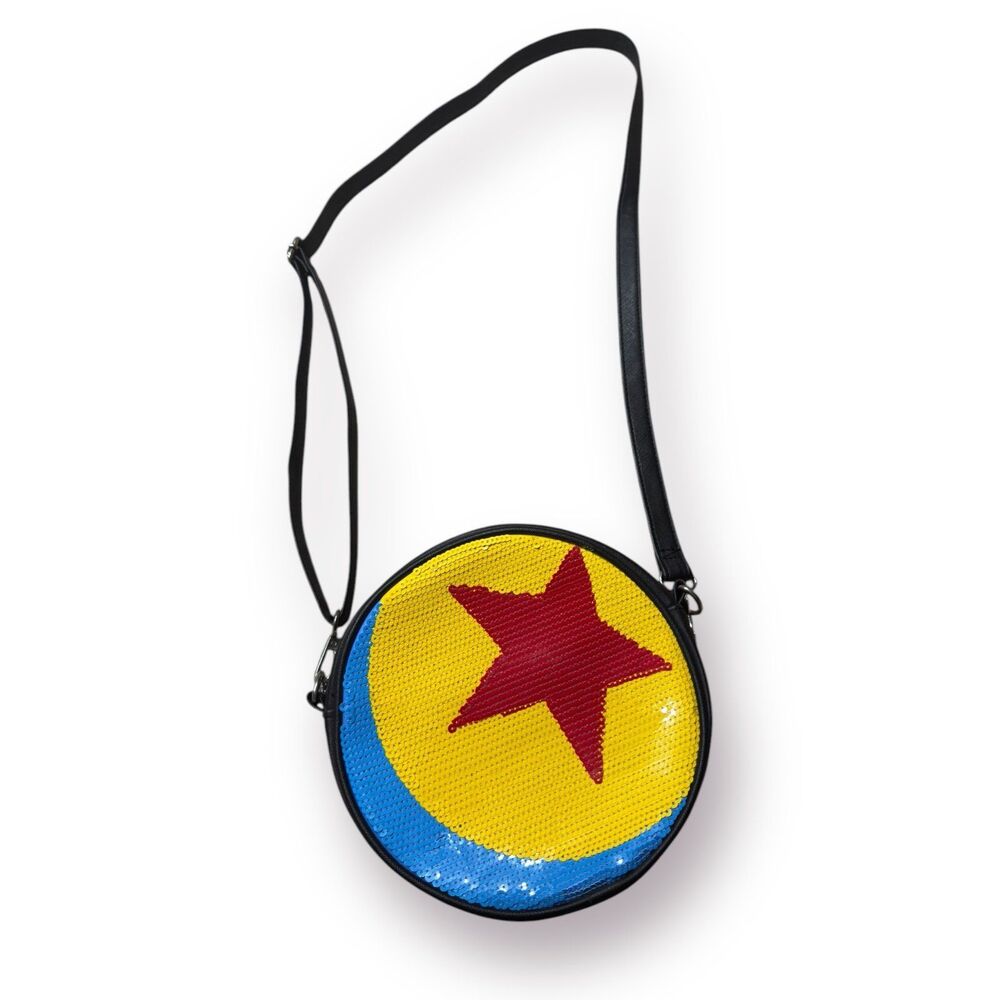 Disney‎ Parks Loungefly Pixar Luxo Ball Crossbody Sequin Purse Toy Story